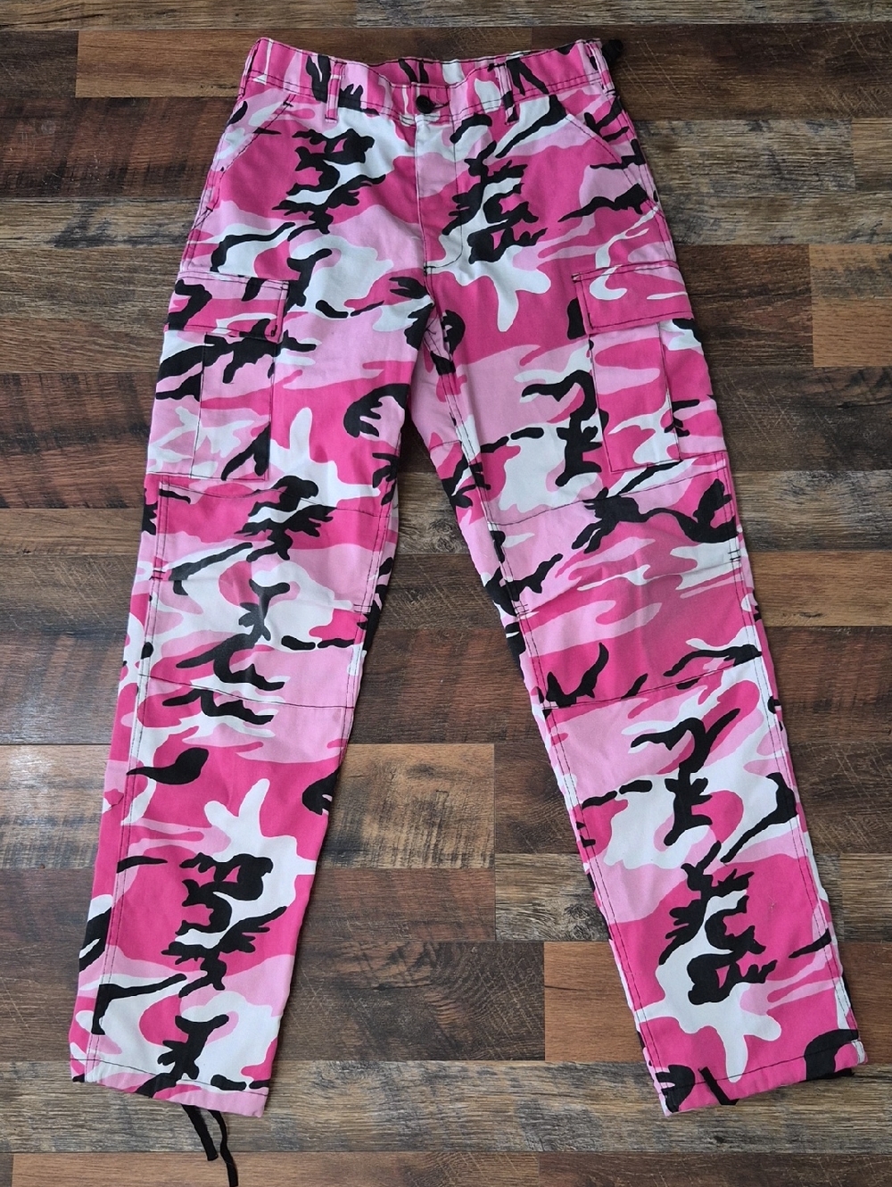 Y2k Rothco pink camo BDU cargo pants Streetwear